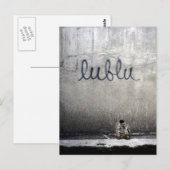 Lublu = ロシア語でLove ポストカード (正面/裏面)