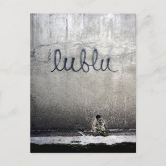 Lublu = ロシア語でLove ポストカード