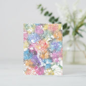 Lubumbashi DR Congo City Map ポストカード (スタンド正面)