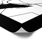 Lubumbashi DR Congo Map ポスター (角)