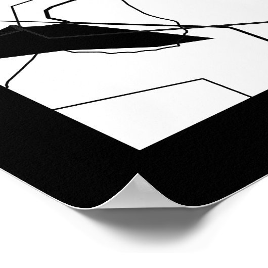 Lubumbashi DR Congo Map ポスター (角)