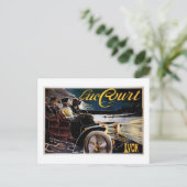 LUCコート – ヴィンテージ自動車広告 ポストカード (スタンド正面)