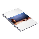 Luc Olivier Mersonエジプトへの飛行中に残る ノートブック (右側)