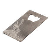 Luc-Olivier Mersonエジプトへの飛行中 クレジットカード栓抜き (正面アングル)