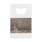 Luc-Olivier Mersonエジプトへの飛行中 クレジットカード栓抜き (裏面)