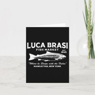Luca Brasi Fish Market The Godfather Est 1945魚 カード