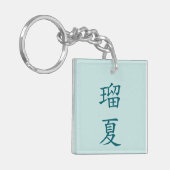 Luca in japanese kanji キーホルダー (正面左)