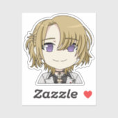Luca Kaneshiro Chibi Smiling Sticker シール (シート)