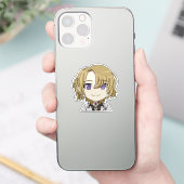 Luca Kaneshiro Chibi Smiling Sticker シール (スマートフォン)