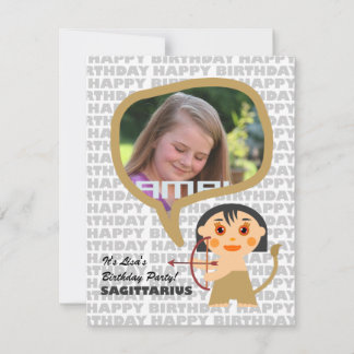 Luca Kidsパーティの招待状と写真 招待状