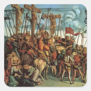 Luca Signorelli – 十字架刑 スクエアシール