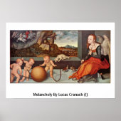 Lucas Cranach (I)による憂鬱 ポスター (正面)