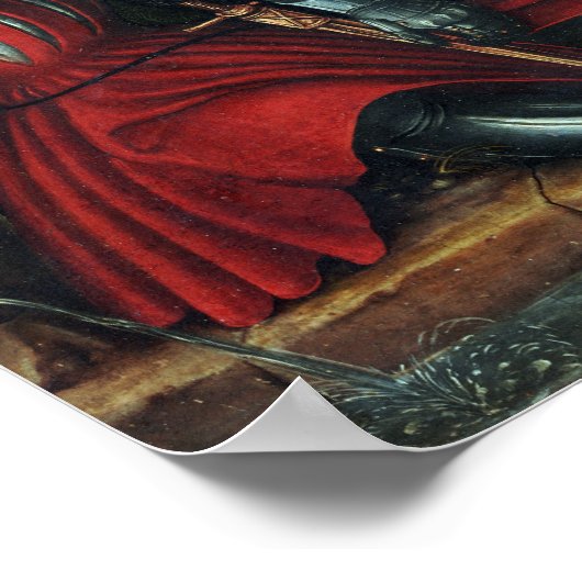 Lucas Cranach the Elder The Judgment of Paris ポスター (角)