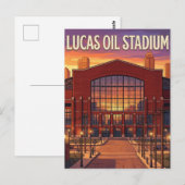 Lucas Oil Stadium ポストカード (正面/裏面)
