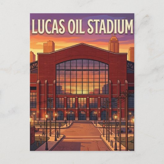 Lucas Oil Stadium ポストカード (正面)