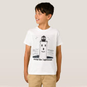 Lucas the Light house T-Shirt for Boys and Girls Tシャツ (正面フル)