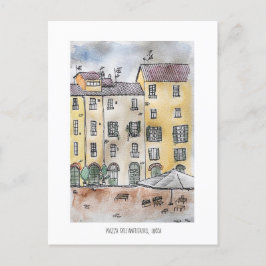 Lucca, Piazza Dell'Anfiteatro ポストカード