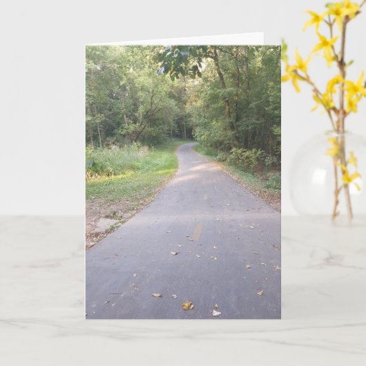 「Luce Line Regional Trail」のGet Well Card カード (黄色い花)