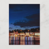 Lucerne by night ポストカード (正面)
