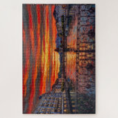 Lucerne Sunset Glow: Gallery Edition ジグソーパズル (縦)