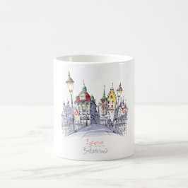 Lucerne Switzerland - Becher コーヒーマグカップ