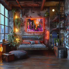 Luces y Sombras de Ciudad: Graffiti Metropolitano ポスター