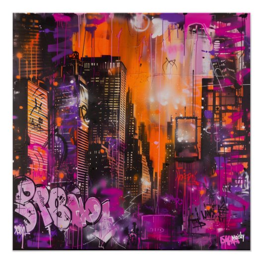 Luces y Sombras de Ciudad: Graffiti Metropolitano ポスター (正面)