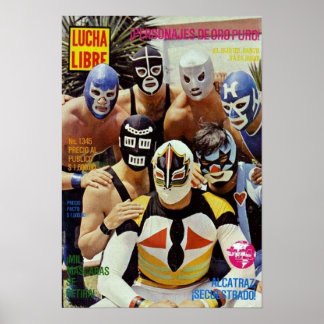 Lucha Libra Group Shot ポスター