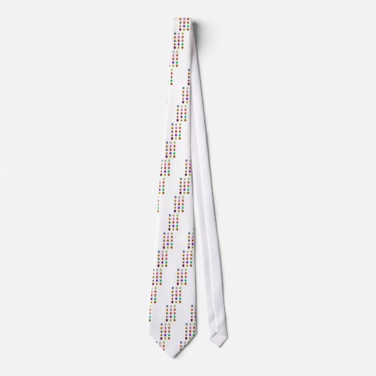 Lucha Libreのマスクのメキシコレスリング ネクタイ (正面)