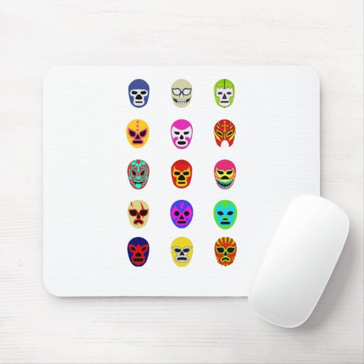 Lucha Libreのマスクのメキシコレスリング マウスパッド (マウス)