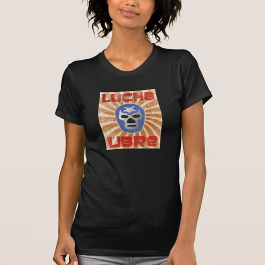 Lucha Libreのメキシコレスリング Tシャツ (正面)