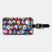 Lucha Libre ラゲッジタグ (正面横)