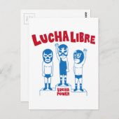 LUCHA LIBRE#67 ポストカード (正面/裏面)