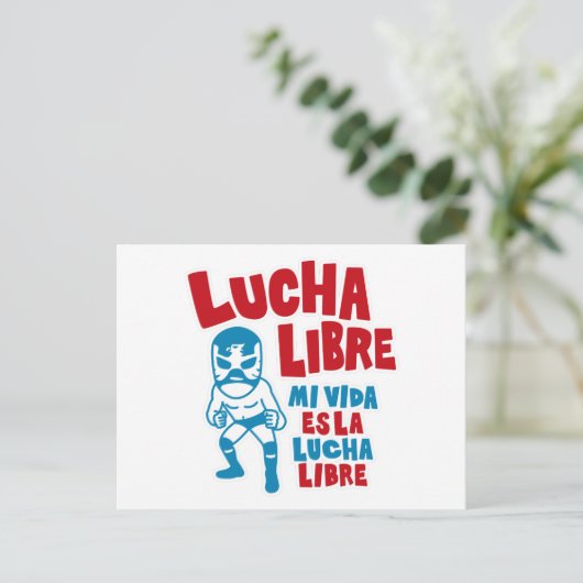 LUCHA LIBRE#89 ポストカード (スタンド正面)