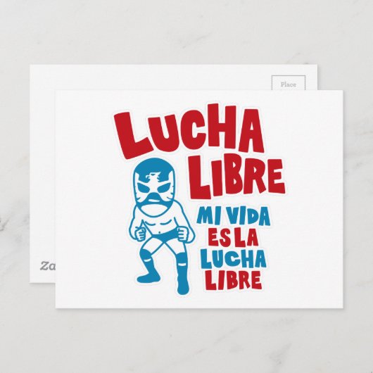 LUCHA LIBRE#89 ポストカード (正面/裏面)