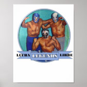 LUCHA LIBRE LEGENDS ポスター (正面)