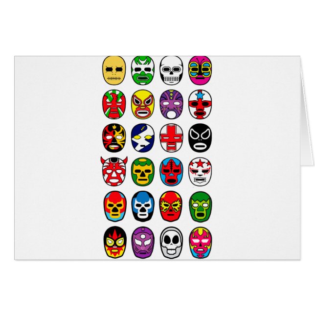 Lucha Libre Luchadorのメキシコレスリングのマスク (正面横)