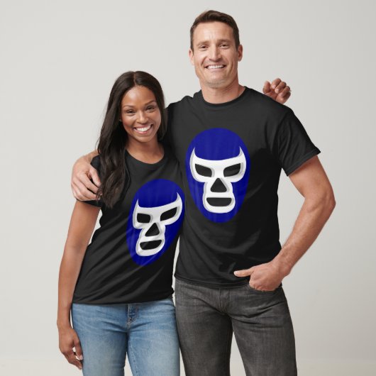 Lucha Libre Mask Mexican Wrestler Blue Demon Tシャツ (ユニセックス)