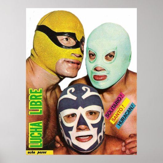 Lucha Libre Trio ポスター (正面)