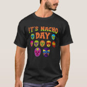 Luchador Masks It's Nacho Day 2 Tシャツ (正面)