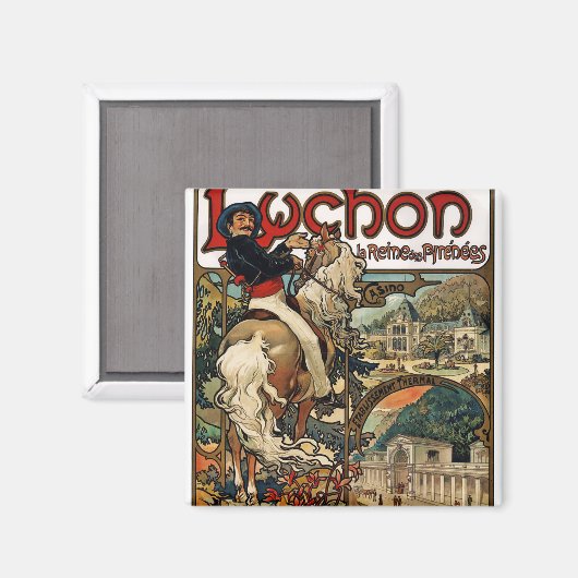 Luchon, Mucha マグネット (正面/裏面)