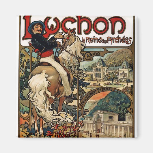 Luchon, Mucha マグネット (正面)