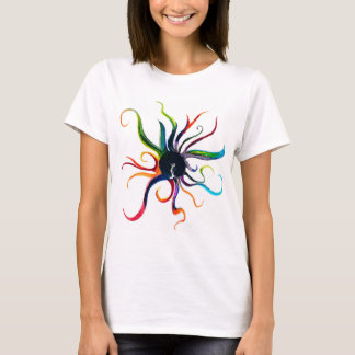 LuciフロントMichael back women's t-shirt Tシャツ
