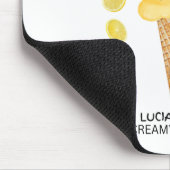 Lucia Limone Gelato Creamy Dreamies マウスパッド (コーナー)