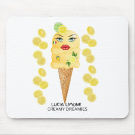 Lucia Limone Gelato Creamy Dreamies マウスパッド