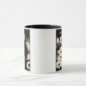 Lucianの奇妙な創造物、「リュックからのイラストレーション マグカップ (中央)