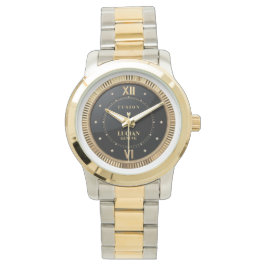 LUCIAN GENÈVE Executive Fluted Watch 腕時計