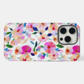 Lucid Flowers フローラル iPhone Pro 15 Max ケース (裏面横)