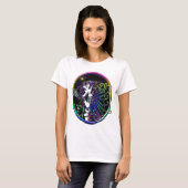 "Lucidia"のタンクトップの水晶虹の妖精 Tシャツ (正面フル)