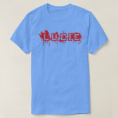 Lucie First Name Halloween Costume Personalized Tシャツ (デザイン正面)